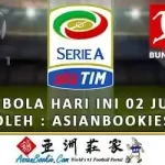 Jadwal Bola Hari Ini 02 Juni 2023 | Asianbookies